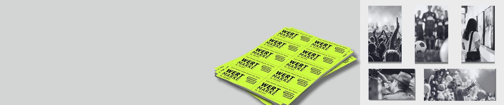 Wertmarken mit Nummerierung<br/>– Flexibel und zuverlässig für Ihr Event