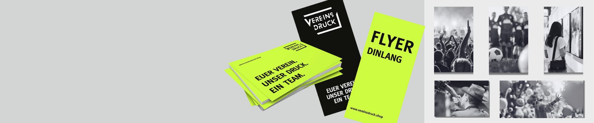 Flyer in diversen Formaten<br />– gezielte Werbung, die ankommt!