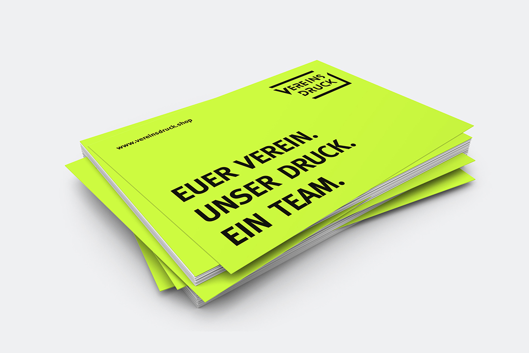 Flyer (DIN A6, 2 Seiten, 170 g/qm)